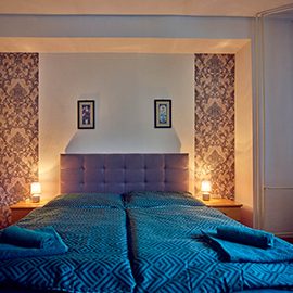 Interier dvojlozkovej izby Hotel Smrečina